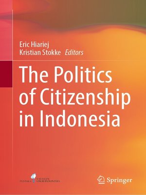 cover image of The Politics of Citizenship in Indonesia